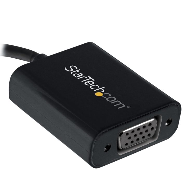 StarTech.com Adaptador USB C a VGA - Preto - 1080p - Conversor de…