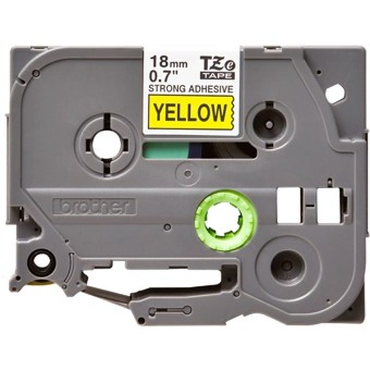 Brother TZE-S641 Label Printer Tape Black on Yellow TZ