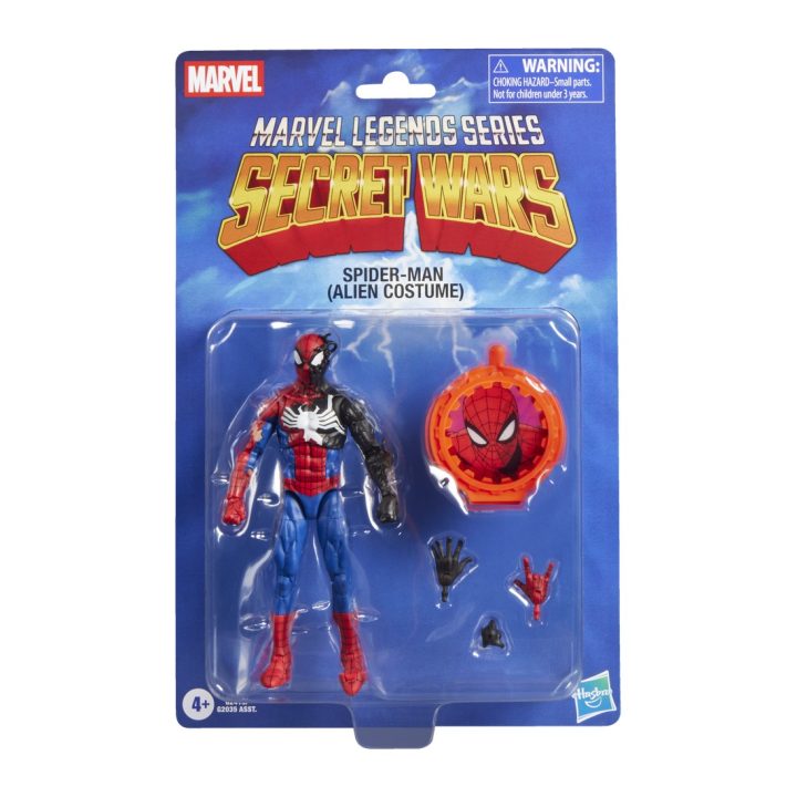 Marvel Legends Series Secret Wars Spider-Man (Alien Costume)