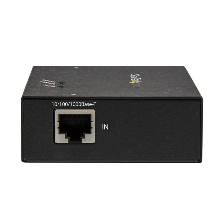 StarTech.com Gigabit PoE+ Extender 802.3at/af - 100m