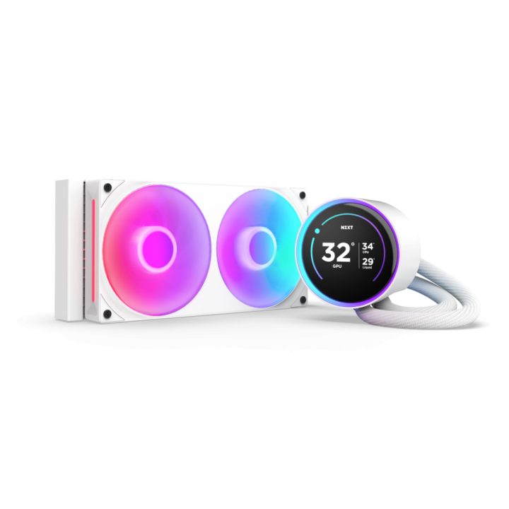 NZXT Kraken Elite 240 RGB All-in-One Liquid CPU Cooler 12 cm White 1…