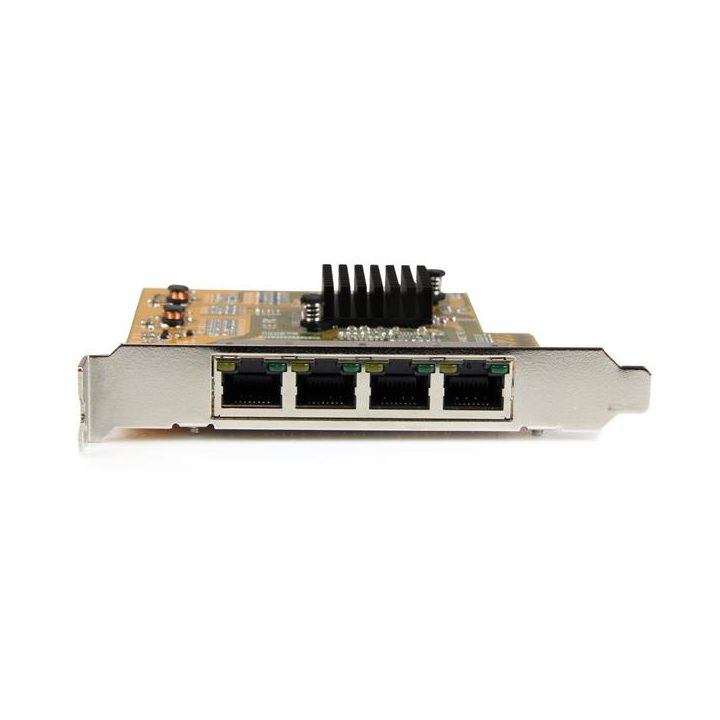 StarTech.com 4-Port Gigabit Ethernet PCI Express Network Card
