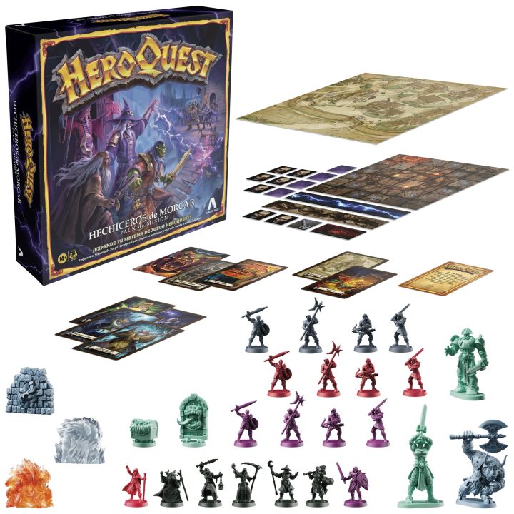 Hasbro Gaming Avalon Hill HeroQuest Wizards of Morcar