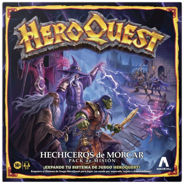 Hasbro Gaming Avalon Hill HeroQuest Wizards of Morcar