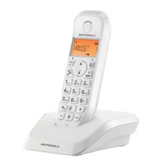 MOTOROLA S1201 DECT Phone White (107S1201WHITE)