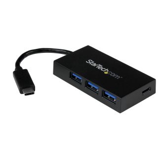 StarTech.com 4-Port USB 3.0 (5Gbps) Hub - USB-C to 1x USB-C and 3x…