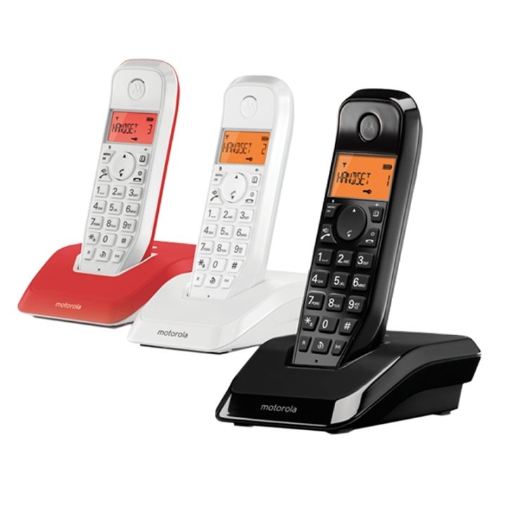 MOTOROLA S1203 Telefone DECT TRIO Cores (C69000D48O3AESAR)