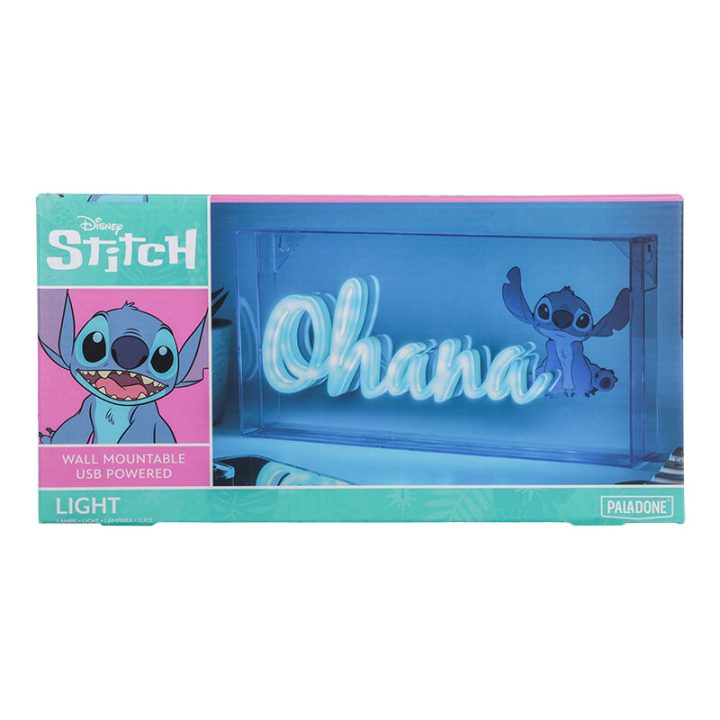 Paladone Stitch Ohana LED Neon Lamp (PP12800LS)