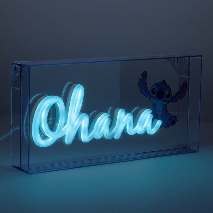 Paladone Stitch Ohana LED Neon Lamp (PP12800LS)