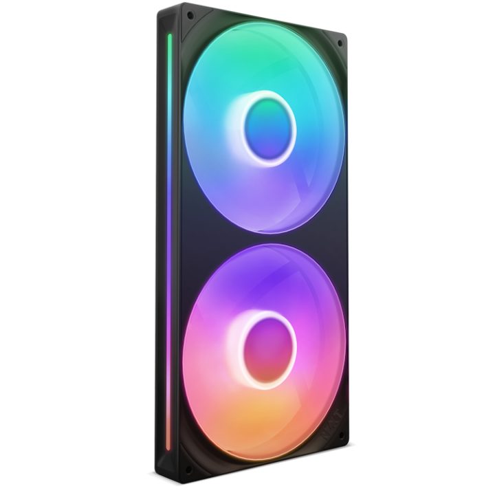 NZXT RF-U28HF-B1 Computer Cooling System Computer Case Fan Black 1…
