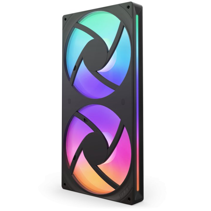 NZXT RF-U28HF-B1 Computer Cooling System Computer Case Fan Black 1…