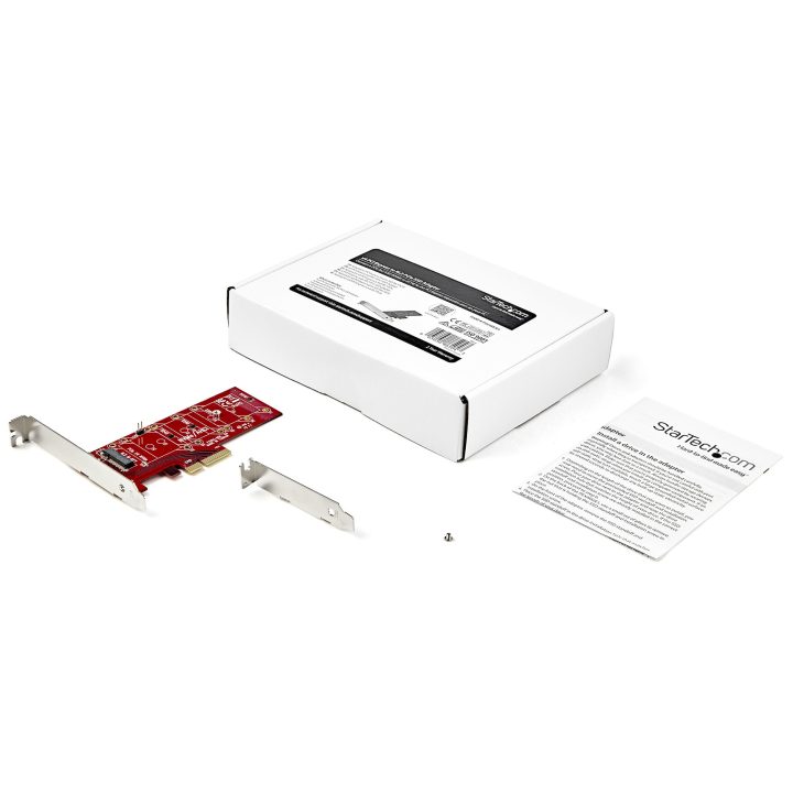 StarTech.com M.2 SSD to PCIe Adapter - NVMe / AHCI / NGFF / M-Key to…