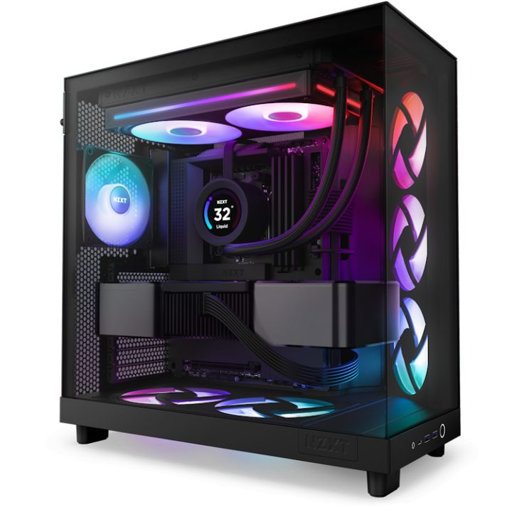 NZXT RF-U28HF-B1 sistema de arrefecimento para computador Caixa do…