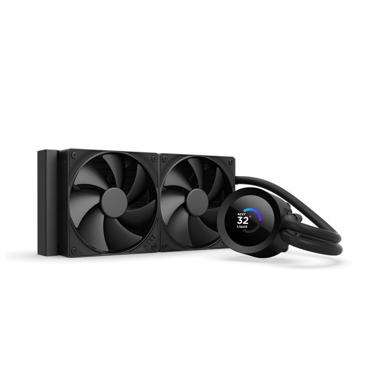 NZXT Kraken 240 V2 - 240mm AIO liquid cooler w/ 1.54in. display and…