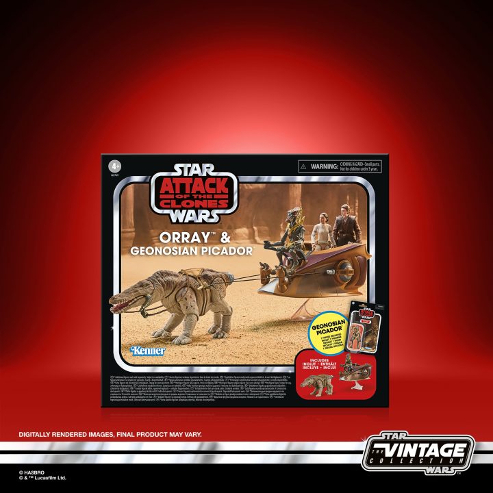Star Wars A coleção Vintage Orray e Picador Geonosiano