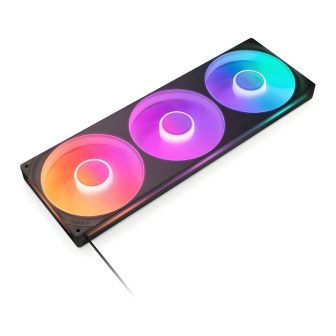 Ventilador caja NZXT F420RGB core fan (single frame) - black -…