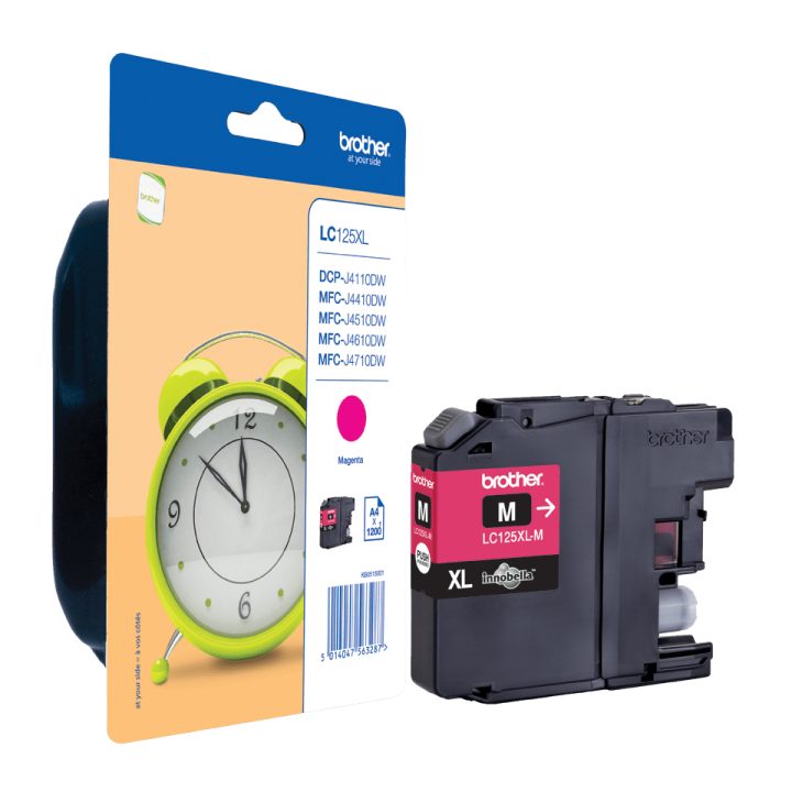Brother LC125XLMBP cartucho de tinta 1 unidade(s) Original Magenta