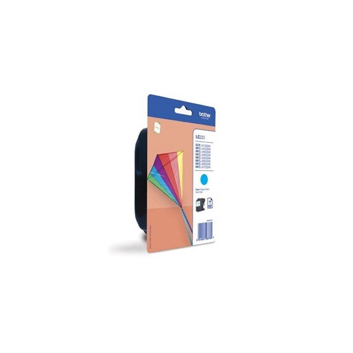 Brother LC223CBP ink cartridge 1 piece(s) Original Cyan