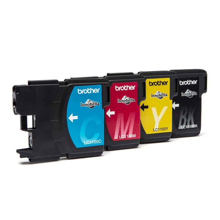 Brother LC1100VALBP Ink Cartridge 4 Piece(s) Original Black, Cyan…
