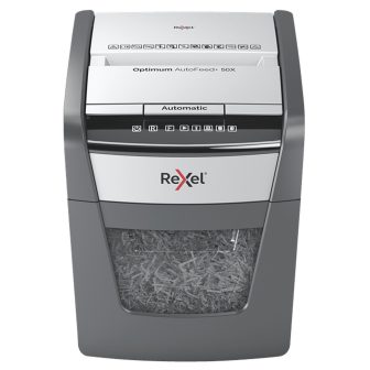 Rexel Optimum AutoFeed+ 50X triturador de papel Corte cruzado 55 dB…