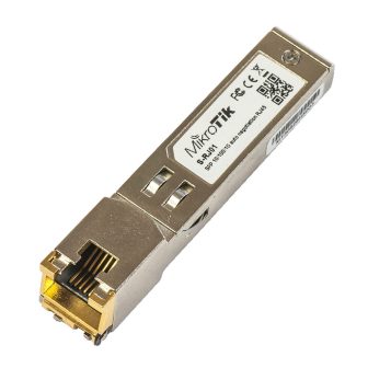 Módulo de comutador de rede Gigabit Ethernet MikroTik S-RJ01