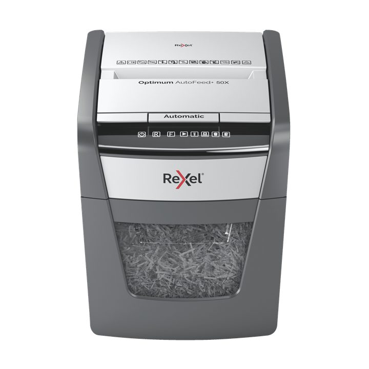 Rexel Optimum AutoFeed+ 50X triturador de papel Corte cruzado 55 dB…