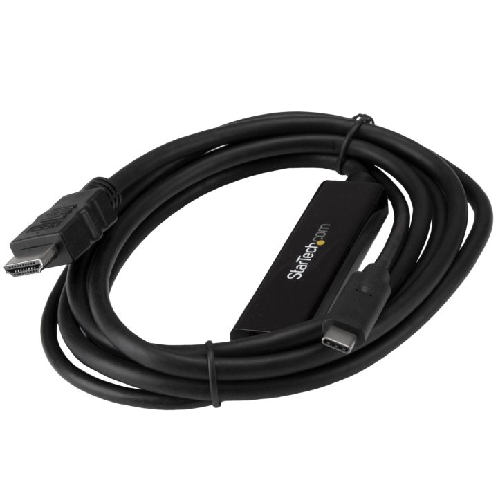 StarTech.com Cabo Adaptador USB-C para HDMI de 2m - Cabo Conversor de…