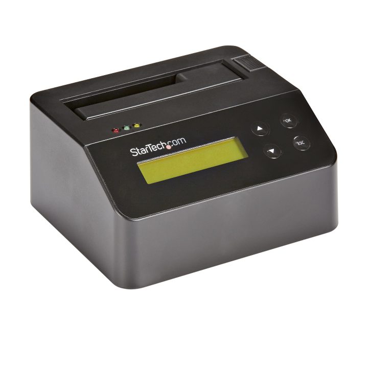 StarTech.com Standalone USB 3.0 1-Bay Hard Drive or SSD Eraser - USB…