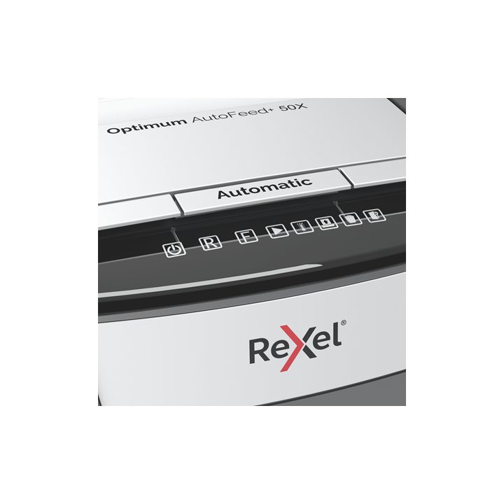 Rexel Optimum AutoFeed+ 50X triturador de papel Corte cruzado 55 dB…