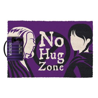 Pyramid Wednesday No Hug Zone Doormat (GP86603)
