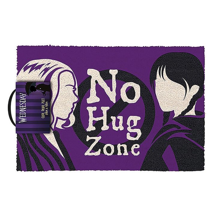 Pyramid Wednesday No Hug Zone Doormat (GP86603)