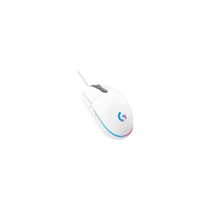 Logitech G203 Lightsync White Gaming Mouse 8,000 DPI 6 Buttons…