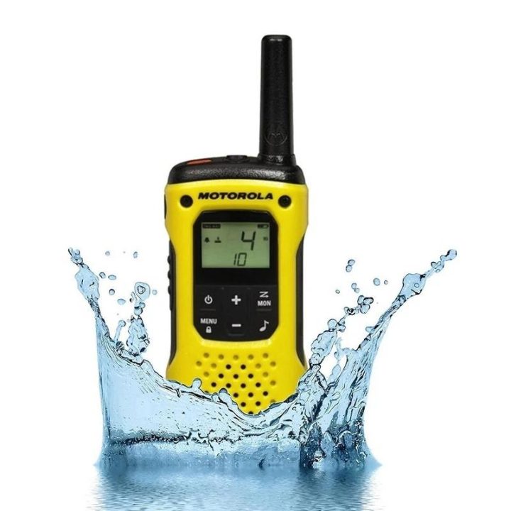 Motorola Talkabout T92 H2O two-way radios 16 canales 446.00625 -…