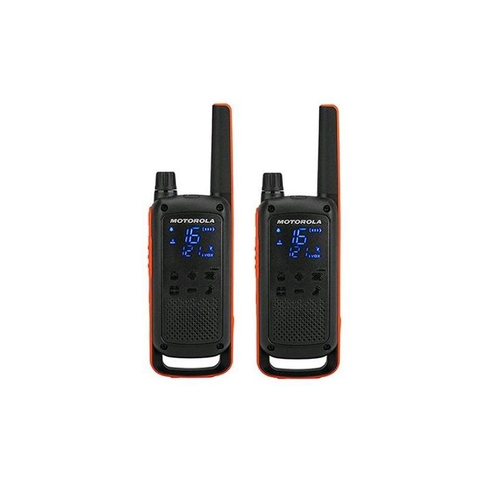 Motorola Talkabout T82 two-way radios 16 channels 446 - 446.2 MHz…