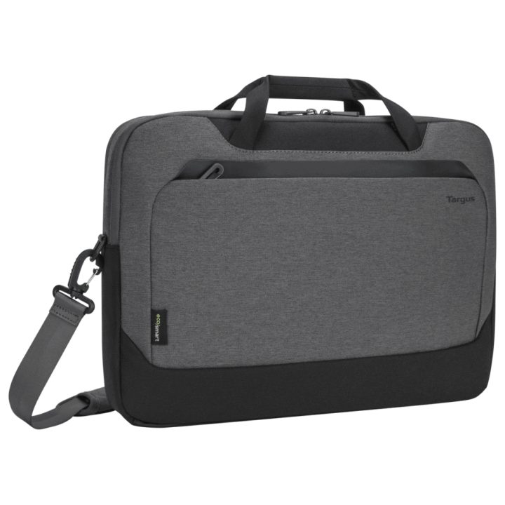 Targus CypressEco 15.6" Briefcase, Black, Gray