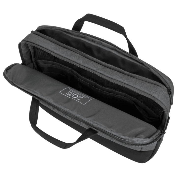 Targus CypressEco 15,6" Pasta Preta, Cinzenta