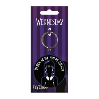 Chaveiro Pyramid wednesday addams black is my happy color (RK39475C)