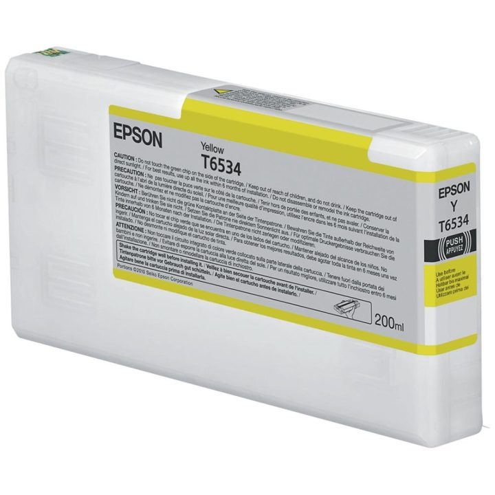 Cartucho Epson T6534 amarelo