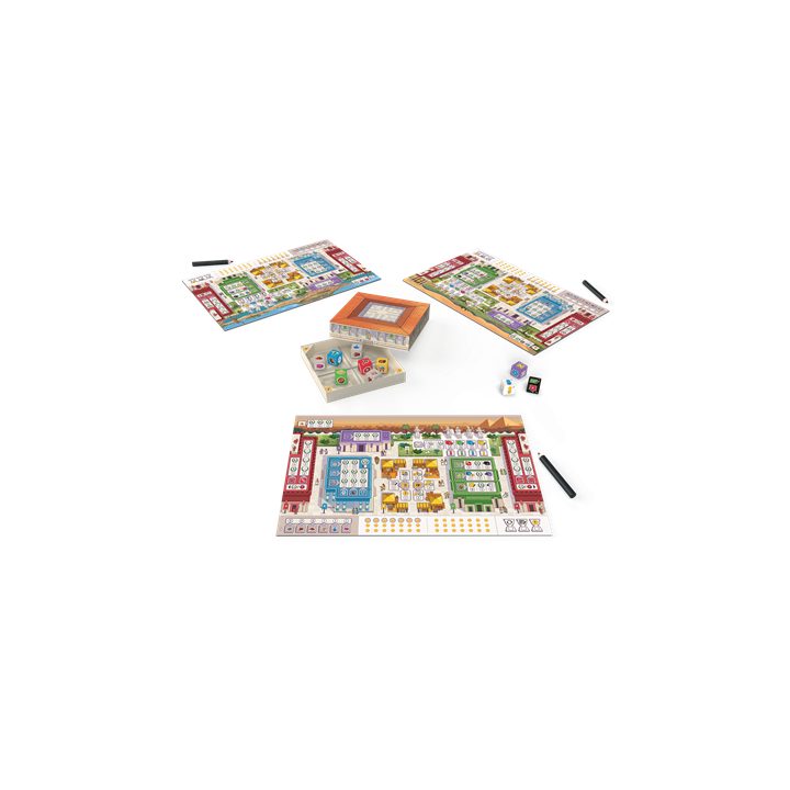 Asmodee 7 Wonders Dice Board Game (RP7DI0101ES)
