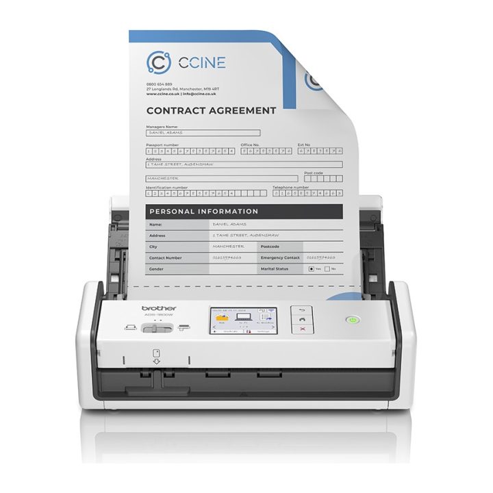 Brother ADS-1800W scanner Scanner com alimentador automático de…