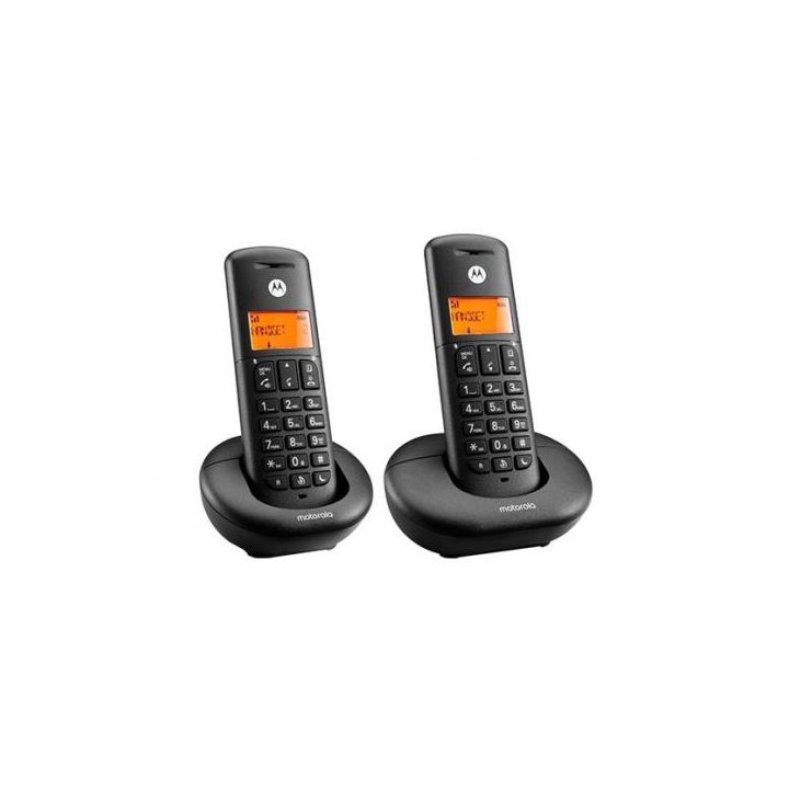 Telefone DECT Motorola E202 Duo Preto