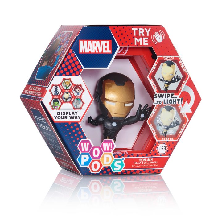 Wow stuff Figura wow! pod Marvel iron man (black & gold armour)…