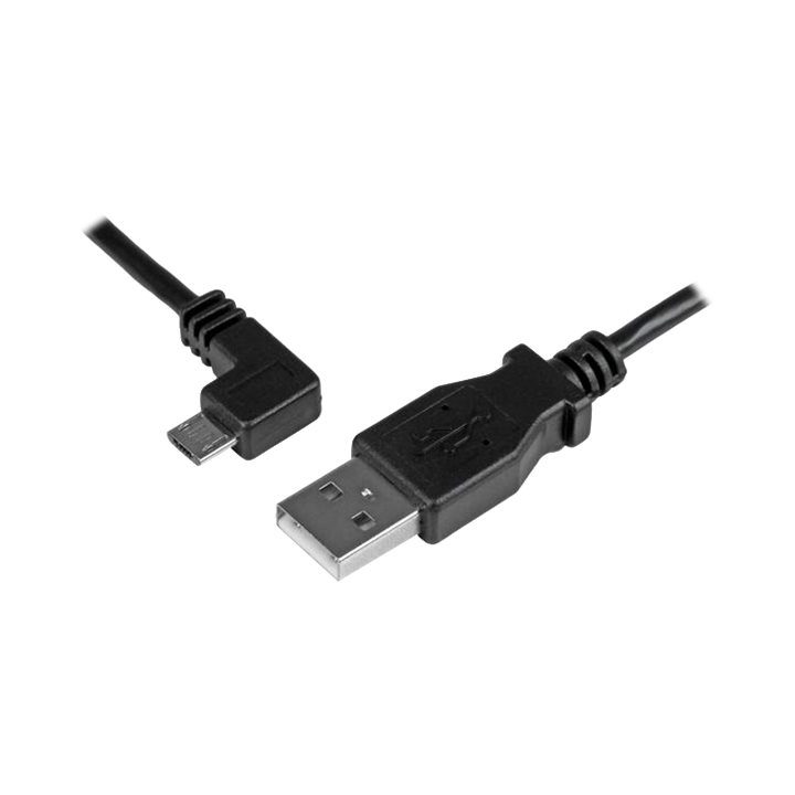 StarTech.com Cable de 1m Micro USB con conector acodado a la…