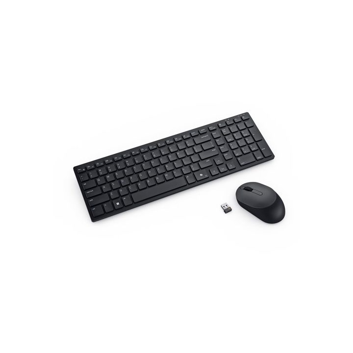 DELL Pro Silent and Compact Keyboard and Mouse - KM555 - Spanish…