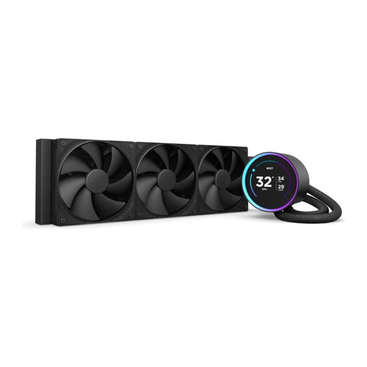 NZXT Kraken Elite 360 CPU All-in-One Liquid Cooler 12 cm Black 1…
