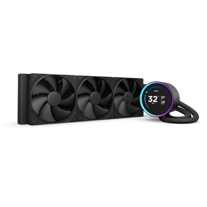 NZXT Kraken Elite 360 CPU All-in-One Liquid Cooler 12 cm Black 1…