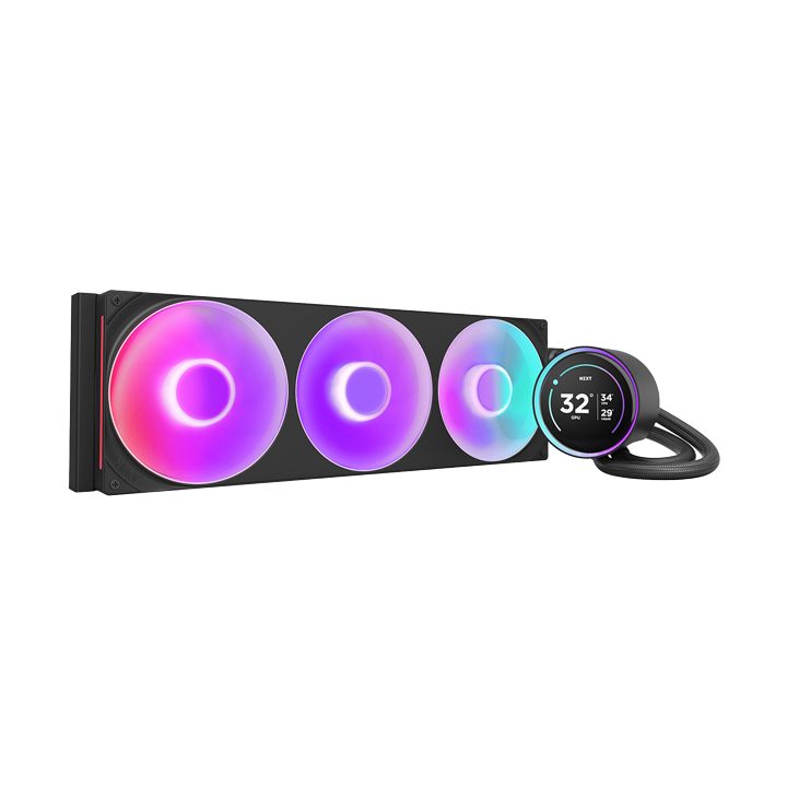 NZXT kraken elite 420 RGB v2 (negro) (RL-KR42E-B2)