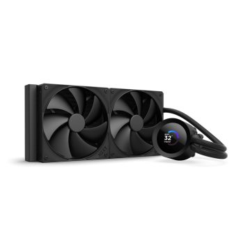 NZXT Kraken Plus 280 All-in-One CPU Liquid Cooler 14 cm Black…