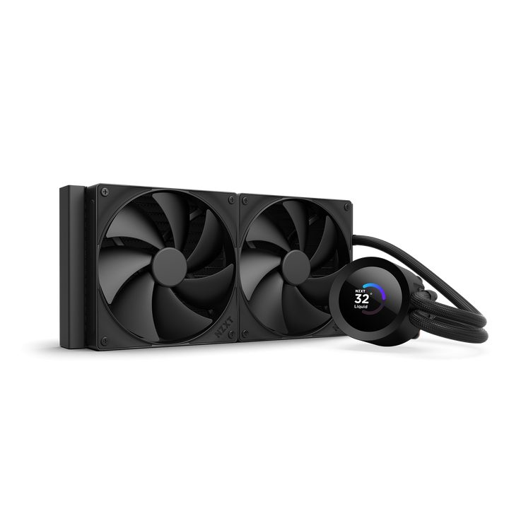 NZXT Kraken Plus 280 All-in-One CPU Liquid Cooler 14 cm Black…