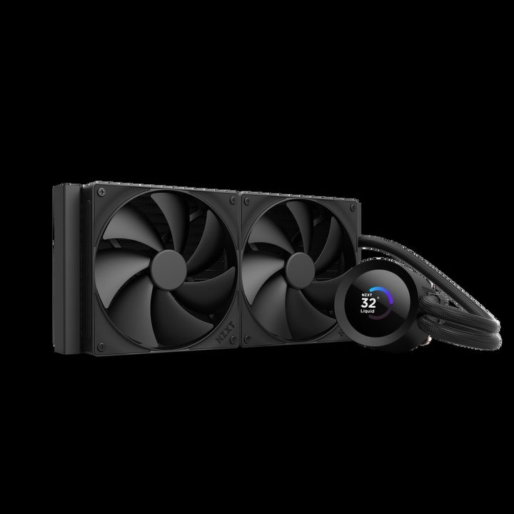 NZXT Kraken Plus 280 All-in-One CPU Liquid Cooler 14 cm Black…